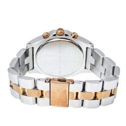 مملوكة مسبقًا  Marc By Marc Jacobs Silver Two-Tone Stainless Steel Blade MBM3178 Women's Wristwatch 41 mm