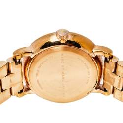 Marc by Marc Jacobs White Gold Tone Stainless Steel MBM3248 Women's Wristwatch 28 mm