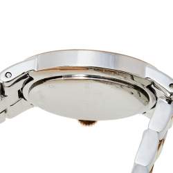 Marc By Marc Jacob Silver Two Tone Stainless Steel Amy MBM3194 Women's Wristwatch 36 mm