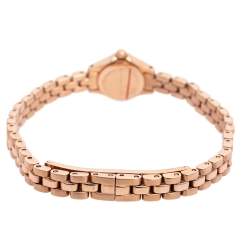 Pre Owned Marc by Marc Jacobs Rose Gold Plated Stainless Steel Blade MBM3341 Women's Wristwatch 14 mm