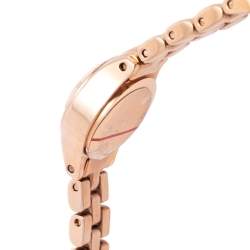 Pre Owned Marc by Marc Jacobs Rose Gold Plated Stainless Steel Blade MBM3341 Women's Wristwatch 14 mm
