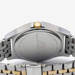 Marc By Marc Jacobs Silver Two Tone Stainless Steel Slim MBM3319 Women's Wristwatch 36 mm