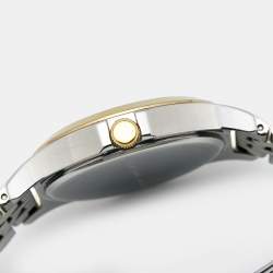 Marc By Marc Jacobs Silver Two Tone Stainless Steel Slim MBM3319 Women's Wristwatch 36 mm