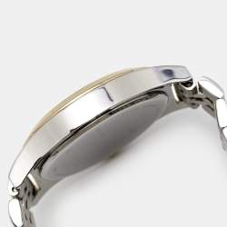 Marc By Marc Jacobs Silver Two Tone Stainless Steel Slim MBM3319 Women's Wristwatch 36 mm