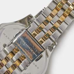 Marc By Marc Jacobs Silver Two Tone Stainless Steel Slim MBM3319 Women's Wristwatch 36 mm