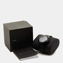 Marc by Marc Jacobs Black Perspex Rubber Sloane MBM4025 Women's Wristwatch 39 mm