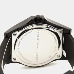 Marc by Marc Jacobs Black Perspex Rubber Sloane MBM4025 Women's Wristwatch 39 mm