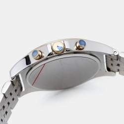 Pre Owned Marc by Marc Jacobs White Two-Tone Stainless Steel MBM3381 Women's Wristwatch 38 mm