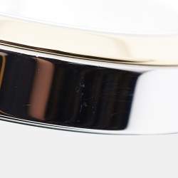 Pre Owned Marc by Marc Jacobs White Two-Tone Stainless Steel MBM3381 Women's Wristwatch 38 mm