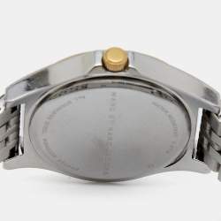 Pre Owned ساعة يد نسائية مارك باي مارك جاكوبس MBM3325 ستانلس ستيل ثنائي اللون فضية 30 مم