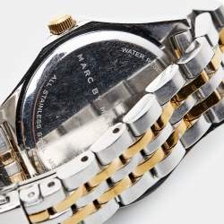 Pre Owned ساعة يد نسائية مارك باي مارك جاكوبس MBM3325 ستانلس ستيل ثنائي اللون فضية 30 مم