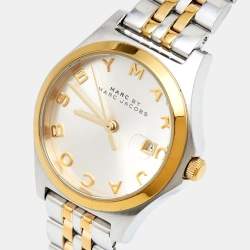 Pre Owned ساعة يد نسائية مارك باي مارك جاكوبس MBM3325 ستانلس ستيل ثنائي اللون فضية 30 مم