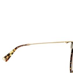 Marc Jacobs Brown Tortoise Gradient Marc 165/S Twisted Temple Cat Eye Sunglasses