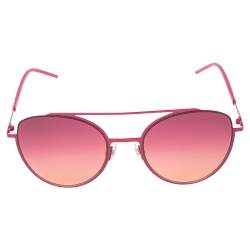 Pre Owned Marc Jacobs Pink Marc 37/S Aviator Gradient Sunglasses