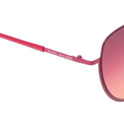 Pre Owned Marc Jacobs Pink Marc 37/S Aviator Gradient Sunglasses