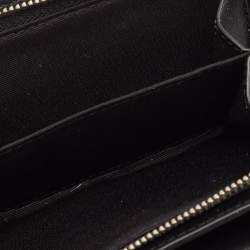 Marc Jacobs Blue/Black Leather Colorblock Compact Wallet