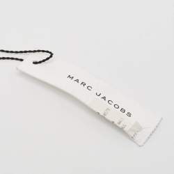 Marc Jacobs Blue/Black Leather Colorblock Compact Wallet