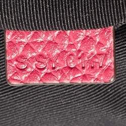 Marc Jacobs Fuchsia Leather Recruit Nomad Saddle Shoulder Bag