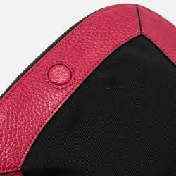 Marc Jacobs Fuchsia Leather Recruit Nomad Saddle Shoulder Bag