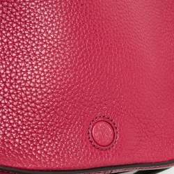 Marc Jacobs Fuchsia Leather Recruit Nomad Saddle Shoulder Bag