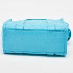 Marc Jacobs Aqua Blue Leather Small The Tote