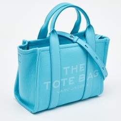 Marc Jacobs Aqua Blue Leather Small The Tote