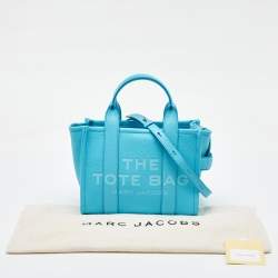 Marc Jacobs Aqua Blue Leather Small The Tote