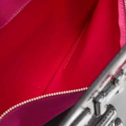 Pre Owned Marc Jacobs Black/Clear PVC Large The Tote Bag