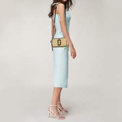 Marc Jacobs Black Patent Leather Snapshot Crossbody Bag