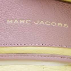Pre Owned Marc Jacobs Lilac Leather Small The Tote Bag