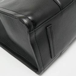 Pre Owned Marc Jacobs Black Leather Large The Tote Bag