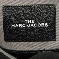 Pre Owned Marc Jacobs Black Leather Large The Tote Bag