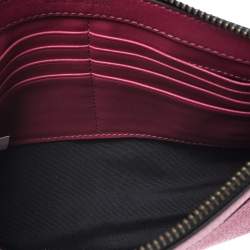 Marc Jacobs Raspberry Leather Small Gotham Crossbody Bag