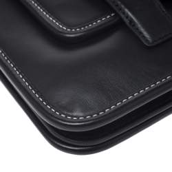 Pre Owned Marc Jacobs Black Leather Large Madison Shoulder Bag