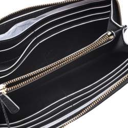Marc Jacobs Caramel Brown Leather Zip Around Wallet