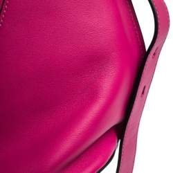 Pre Owned Marc Jacobs Magenta Leather The Sling Convertible Bag