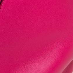 Pre Owned Marc Jacobs Magenta Leather The Sling Convertible Bag