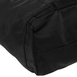 Pre Owned Marc Jacobs Black Nylon and Leather Preppy Nylon Eliz-a-Baby Diaper Bag