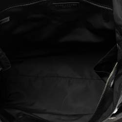 Pre Owned Marc Jacobs Black Nylon and Leather Preppy Nylon Eliz-a-Baby Diaper Bag