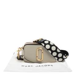 Pre Owned Marc Jacobs Tri Color Leather Snapshot Camera Crossbody Bag
