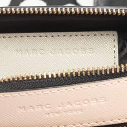 Pre Owned Marc Jacobs Tri Color Leather Snapshot Camera Crossbody Bag