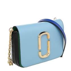 Pre Owned Marc Jacobs Multicolor Leather Hip Shot Convertible Belt Bag