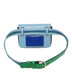 Pre Owned Marc Jacobs Multicolor Leather Hip Shot Convertible Belt Bag