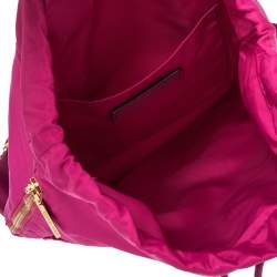 Marc Jacobs Magenta Nylon Active Drawstring Backpack 