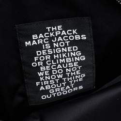 Pre Owned Marc Jacobs Black Nylon And Leather Backpack