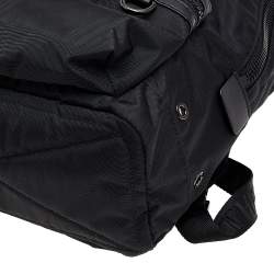 Pre Owned Marc Jacobs Black Nylon And Leather Backpack