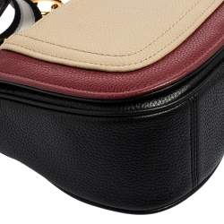 Pre Owned Marc Jacobs Multicolor Leather Empire City Saddle Crossbody Bag