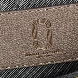 Marc Jacobs Beige Leather Interlock Messenger