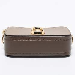 Pre Owned Marc Jacobs Tri Color Leather Snapshot Camera Crossbody Bag