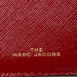 Marc Jacobs Tri Color Leather Snapshot Compact Wallet